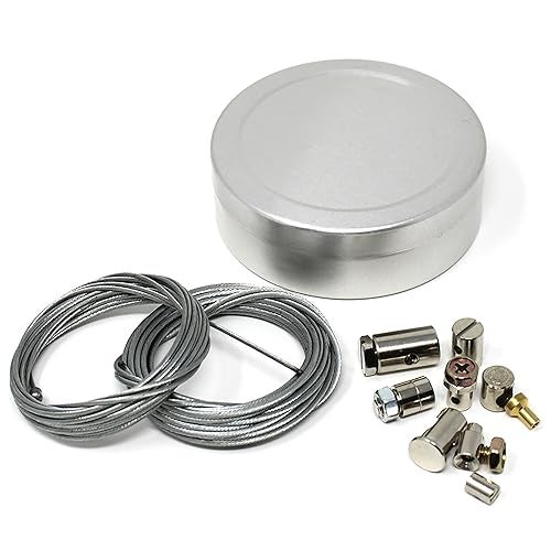 GT-Speed GTSpeed Compatible withReplacement for Universal Motorcycle Emergency Throttle Clutch Cable Repair Kit with Compact Travel Tin for Dirt Bike ATV Scooter Honda Yamaha Kawasaki Suzuki - Image 1