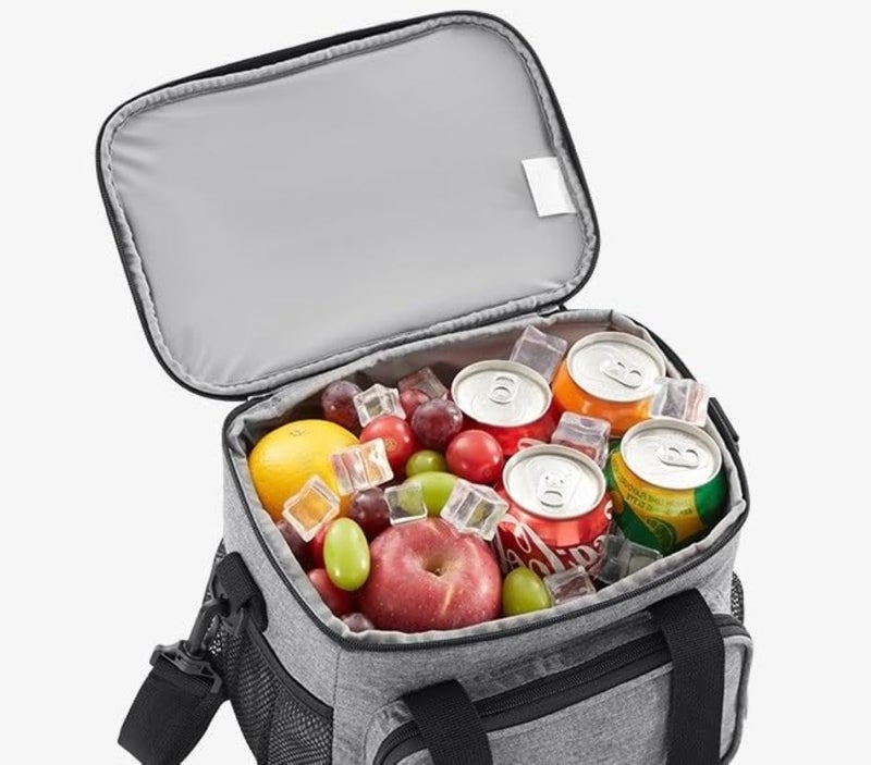 pelton Lunch Box Bag Storage Bag Leakproof for Girls Boys Men Women Food Storage Bag with Handle for Office College School Picnic Camping Tiffin Box Bag 85 Liter - Image 4