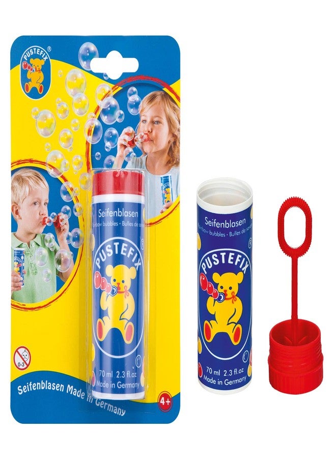 Pustefix 2.35 oz Large Bubble Blowing Bottle Tube Toy for Kids (Colors may vary) - Image 1
