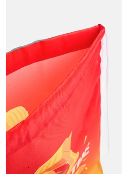 nickelodeon Kids Boy Paw Patrol Printed Drawstring Beach Bag 45 H x 35 L cm, Orange  - Image 3