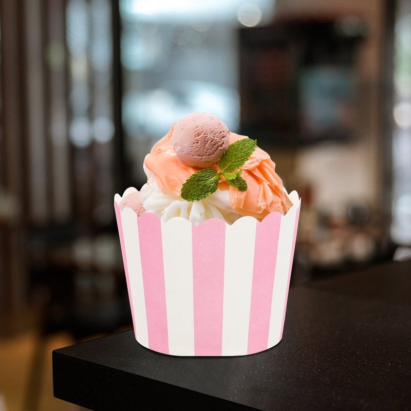 100Pcs Small Cake Cups Muffin Cups for Baking - Image 2