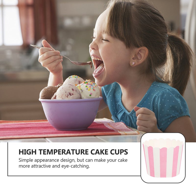 100Pcs Small Cake Cups Muffin Cups for Baking - Image 5