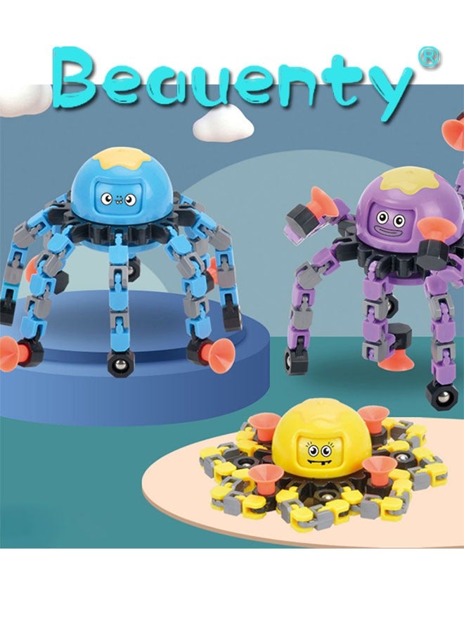 Beauenty 4PCS Transformable Fidget Spinners - Image 3