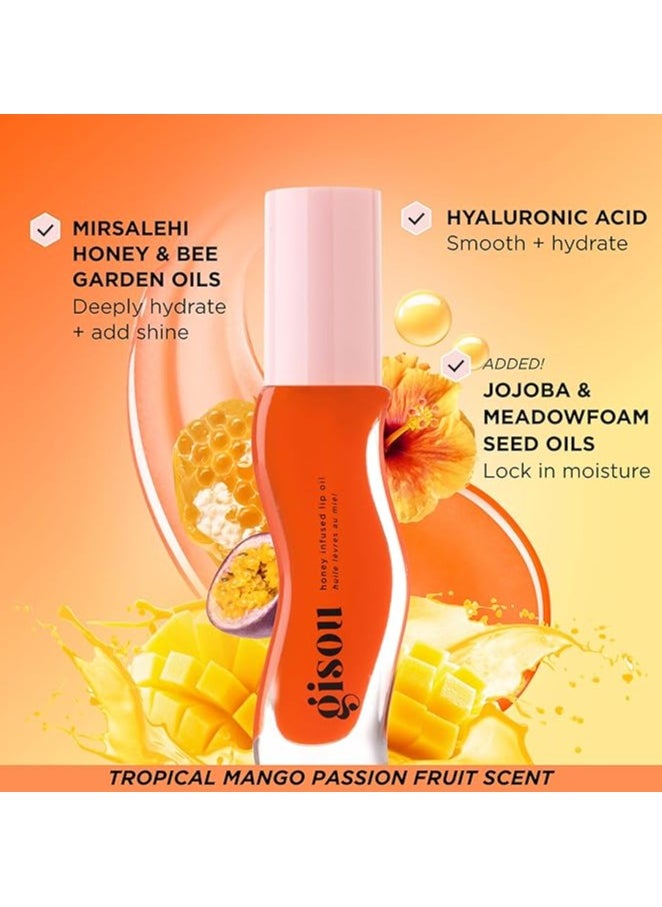Gisou Jisoo Enriched Lip Oil, Mango Passion Punch, 8 ml  - Image 3
