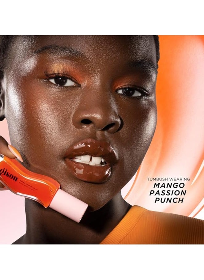 Gisou Jisoo Enriched Lip Oil, Mango Passion Punch, 8 ml  - Image 4