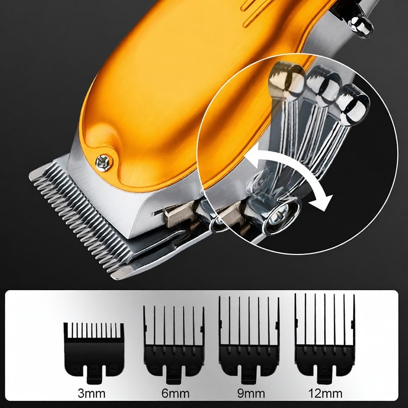 LCD Digital Display High-power Electric Hair Cutter Household Rechargeable Hair Trimmer Powerful Men Haircut Machine - Image 5