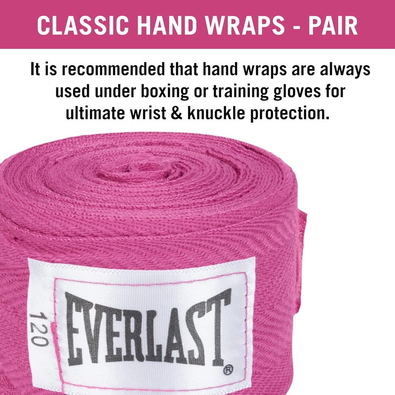 EVERLAST Hand Wraps 120", Pink - Image 3
