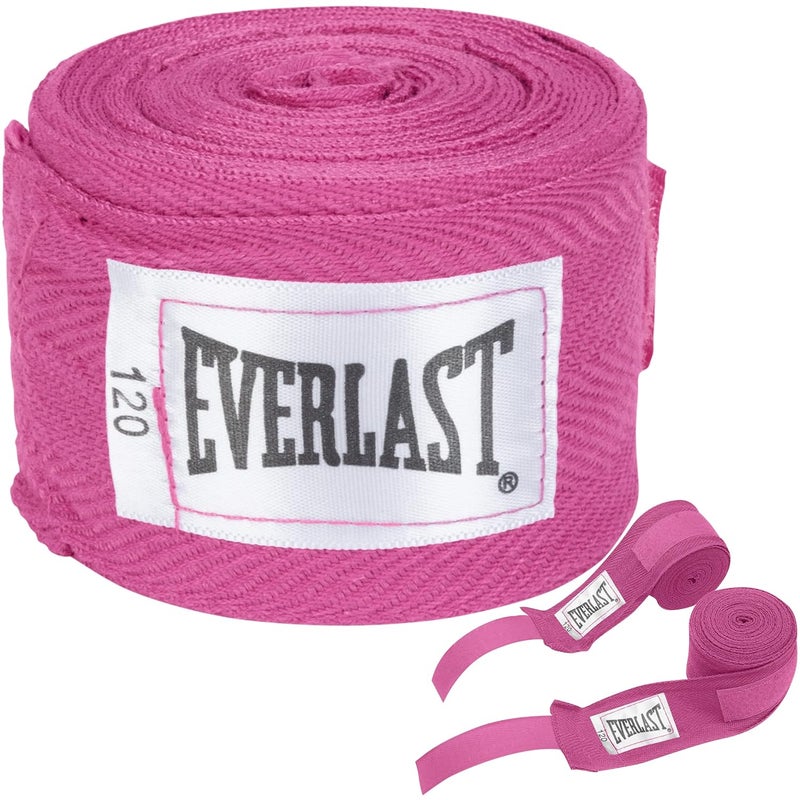 EVERLAST Hand Wraps 120", Pink - Image 1