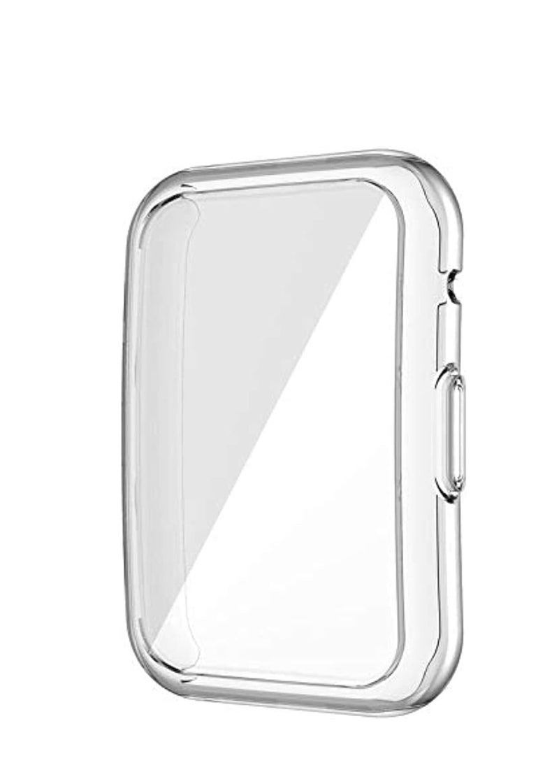 Case Compatible with Huawei Watch Fit 2 Protective Case, Flexible TPU Full Protection Screen Protector Cover Scratch-Resistant Screen Protector Case For Huawei Fit 2 (Clear) - Image 2
