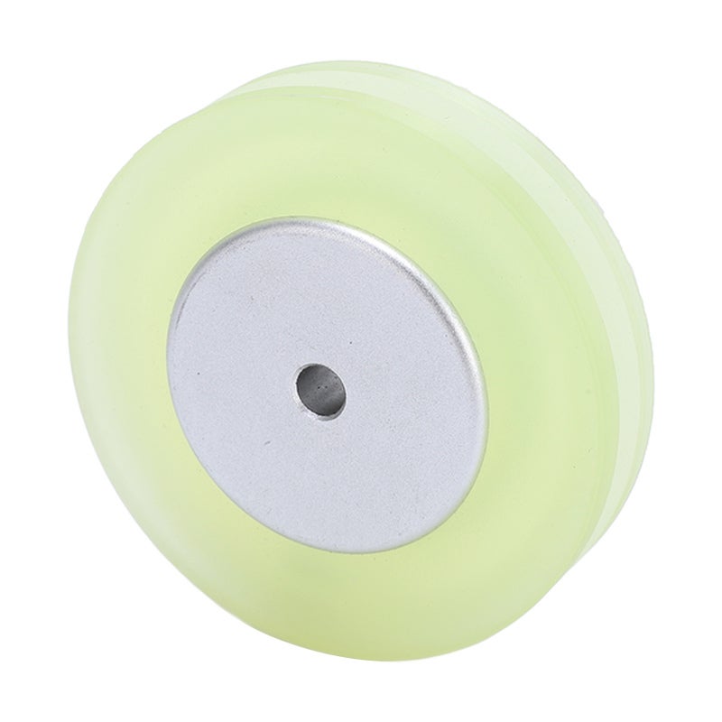 Encoder Measuring Wheel 6mm Hole Aluminum Alloy Silicone - Durable Length Counter Wheel for Bracket Installation and Length Counting - Image 2