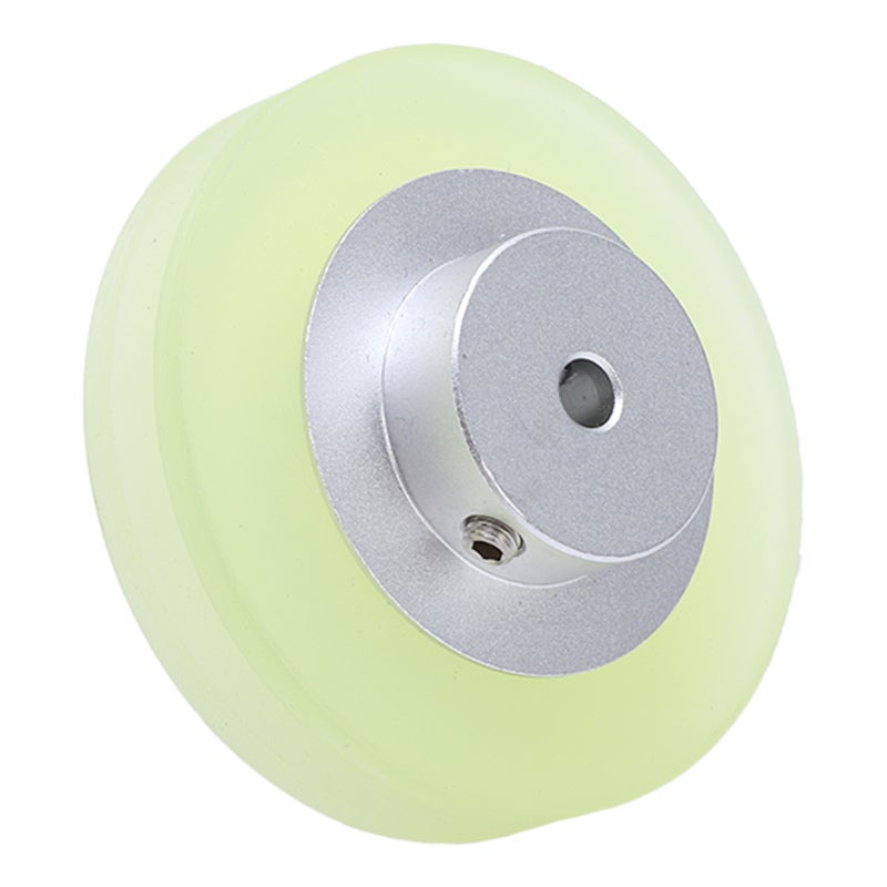 Encoder Measuring Wheel 6mm Hole Aluminum Alloy Silicone - Durable Length Counter Wheel for Bracket Installation and Length Counting - Image 4