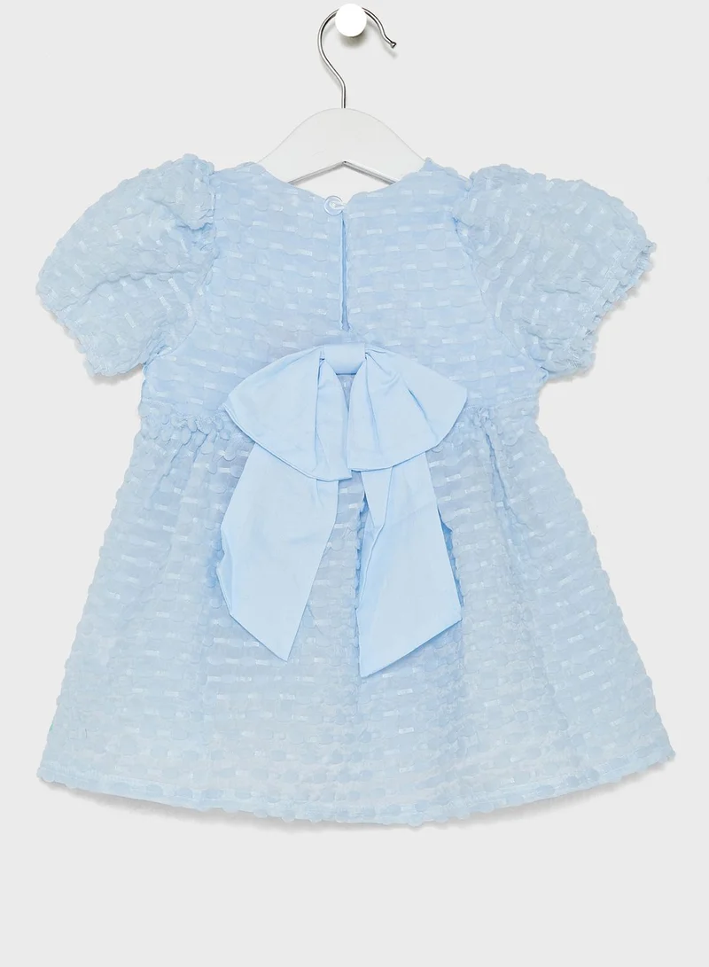 Pinata Girls Soild Bow Dress