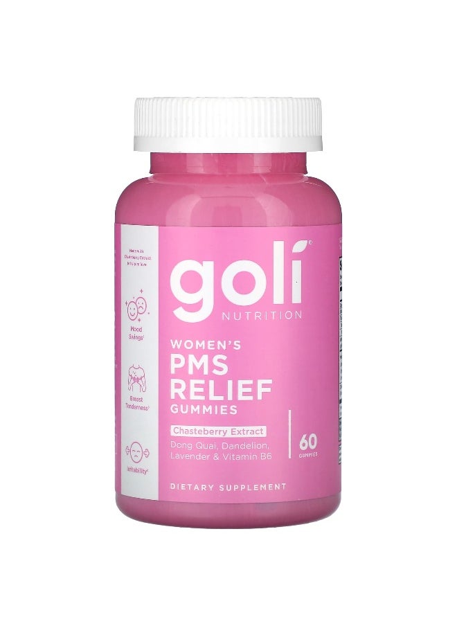 Goli Nutrition Goli Nutrition, Women's PMS Relief, 60 Gummies  - Image 1