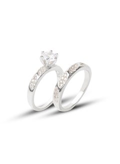 Silver Twins Ring