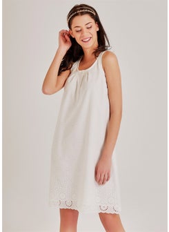 Magic Form 30108 Ecru Dressing Gown Nightgown Set  - Image 3