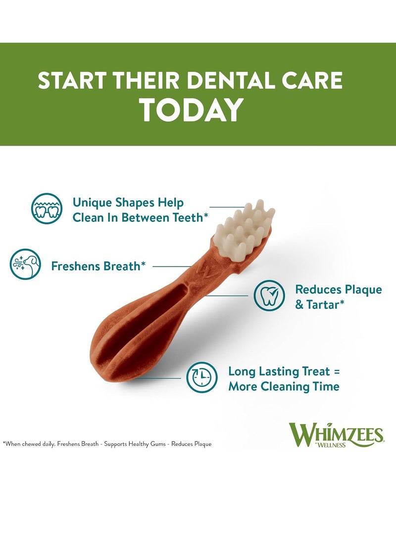 WHIMZEES By Wellness Variety Box Dental Mixed Shapes Size L 14 Pieces Natural and Grain Free Dog Chews Dog Dental Sticks for Large Breeds No Added Sugar  - Image 4