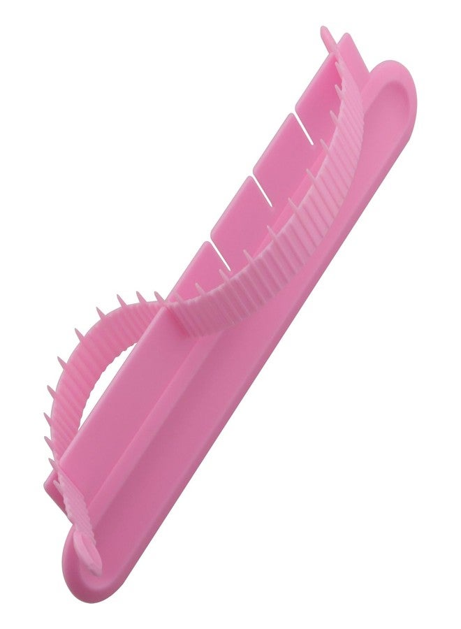 DGBRSM Pink Flip Cake Arc Ruler Decorative Marker Divider Auxiliary DIY Cake Framing Tool Cake Arc Framing Aid - Image 4