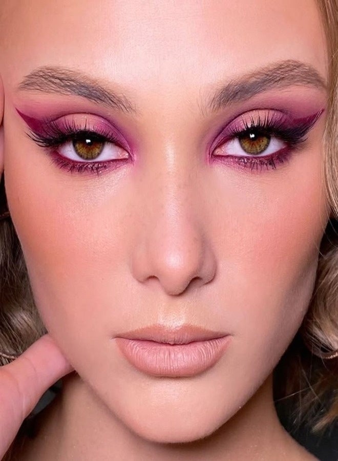 ميك اب فور ايفر محدد عيون أكوا ريزيست كولور إنك من ميك أب فور إيفر، 2 مل - درجة اللون 10 بينك بليز (وردي فاقع معدني) - محدد عيون سائل مقاوم للماء والتلطخ ويدوم 24 ساعة - Image 5