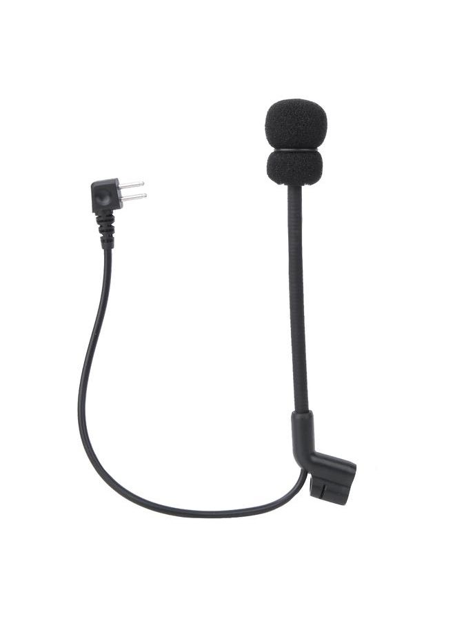 Outdoor Portable Microphone 2-Pin for Comtac Series Noise Reduction Headset Hunting Z014