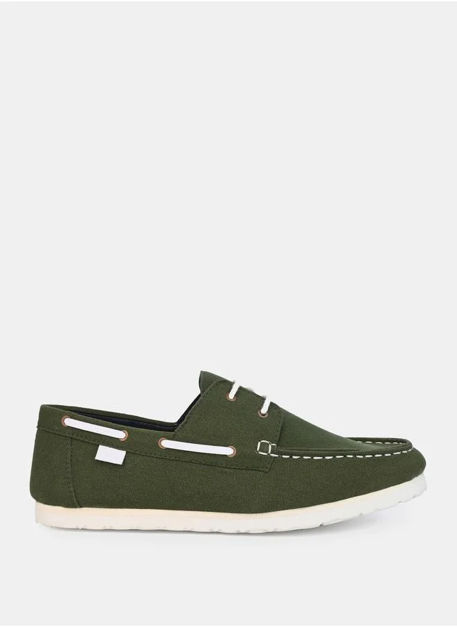 Styli Authentic Dockside Lace Up Boat Shoes
