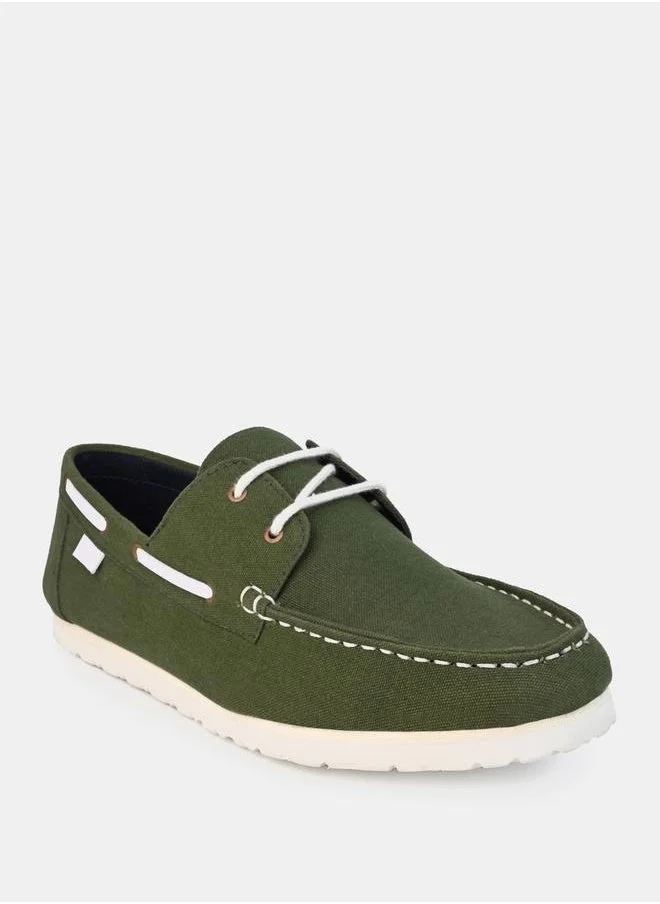 Styli Authentic Dockside Lace Up Boat Shoes