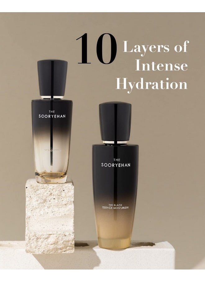 Sooryehan - Ooryehan The Black Skincare Set Korean Skincare Gift Set Luxury Premium Highend Advanced Next Generation Bio Moisturizer & Serum (160Ml / 5.41 Fl Oz) By Lg Beauty - Image 1
