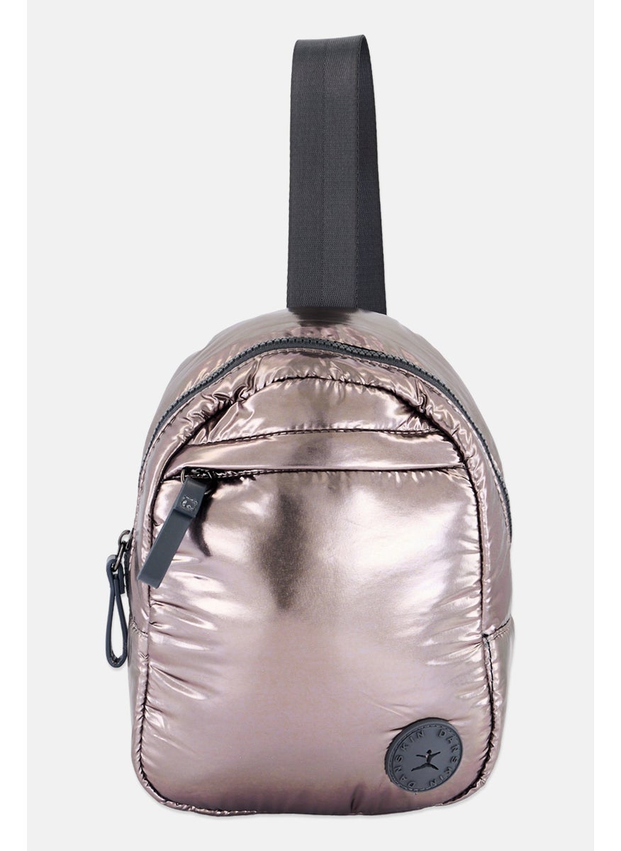 Danskin Women Lowry Sling Backpack 23 L x 24 H x 6 W cm, Gunmetal  - Image 1