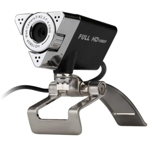 Aluratek HD 1080P Video Webcam for PC, MAC, Desktop & Laptop, Video Call, Conference, USB - Image 1