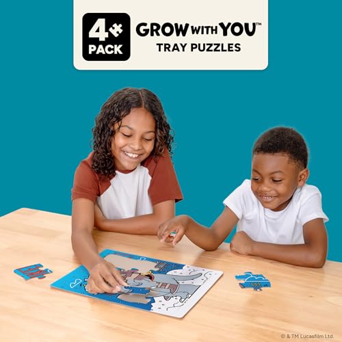 Buffalo Games Star Wars Tray Puzzle 4 Pack Buffalo Games 12 24 36 48 Pieces for Kids Ages 4 - Image 5