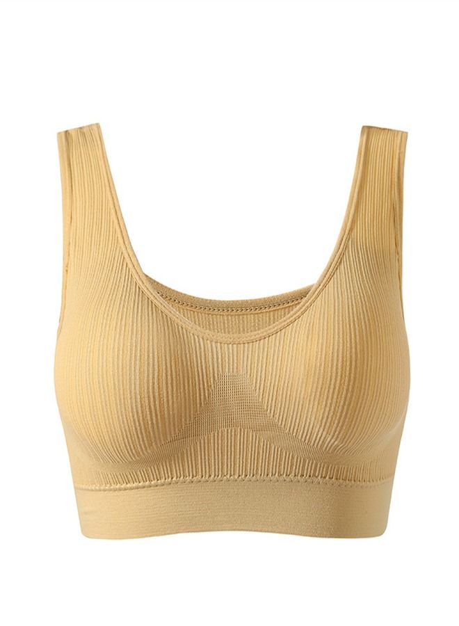 Loquat Women's Large Back Without Steel Ring Sports Bra 