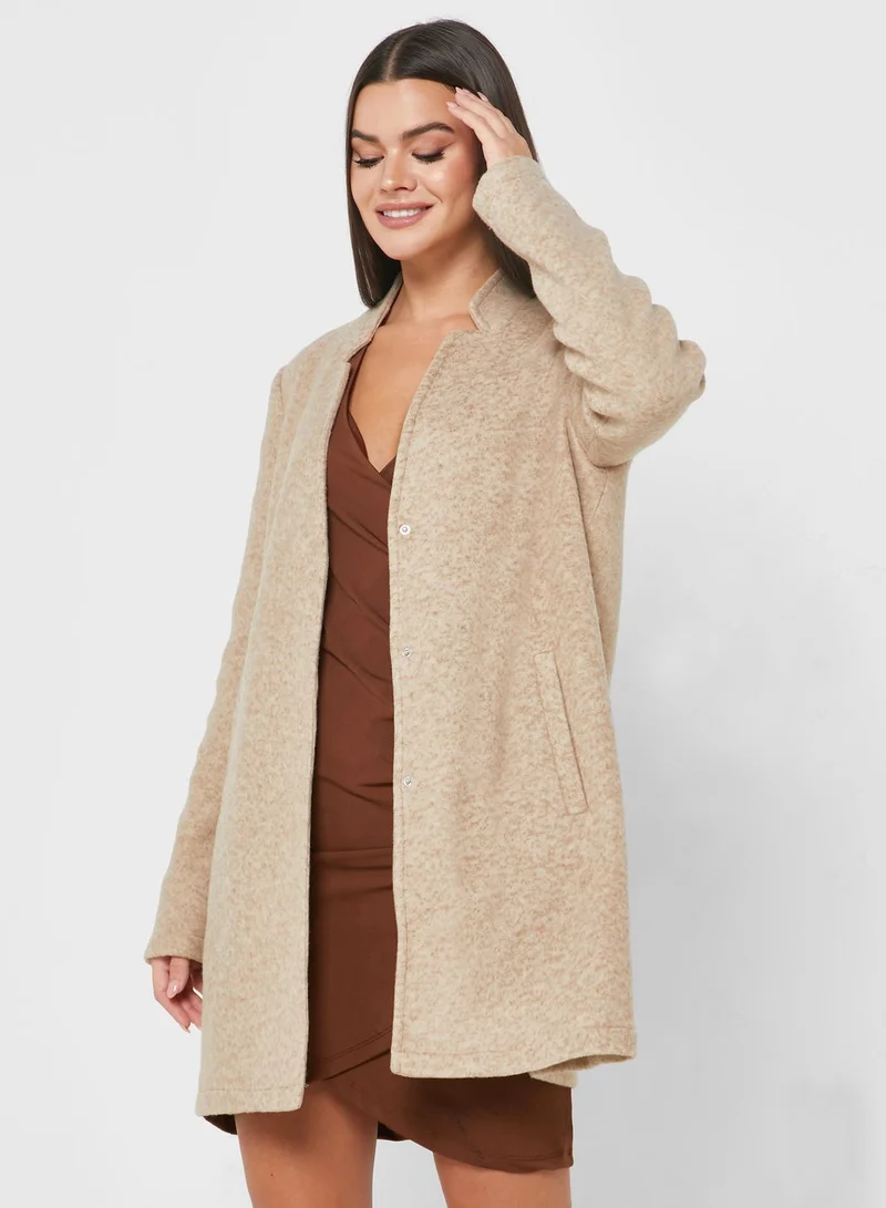 VERO MODA Brushed Pocket Detail Jacket