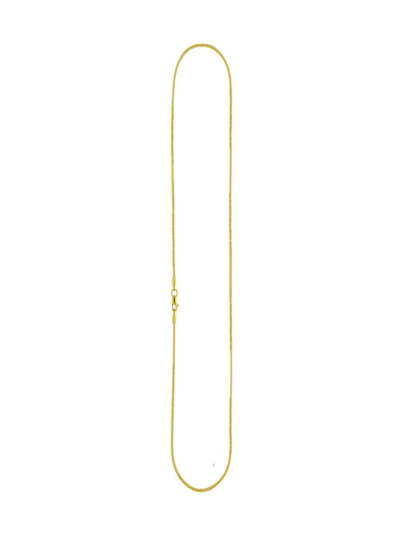 Malabar Gold and Diamonds 22 Karat 916 Purity Yellow Gold Chain AICHBMX20P06 - Image 1