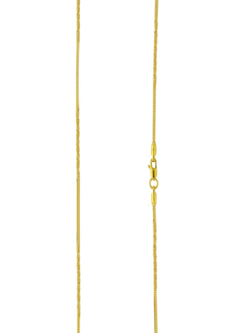 Malabar Gold and Diamonds 22 Karat 916 Purity Yellow Gold Chain AICHBMX20P06 - Image 2