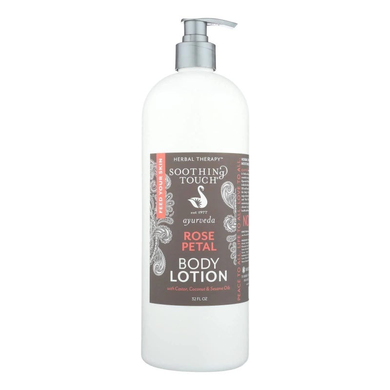 Soothing Touch, Rose Petal Body Lotion, 32 oz - Image 1