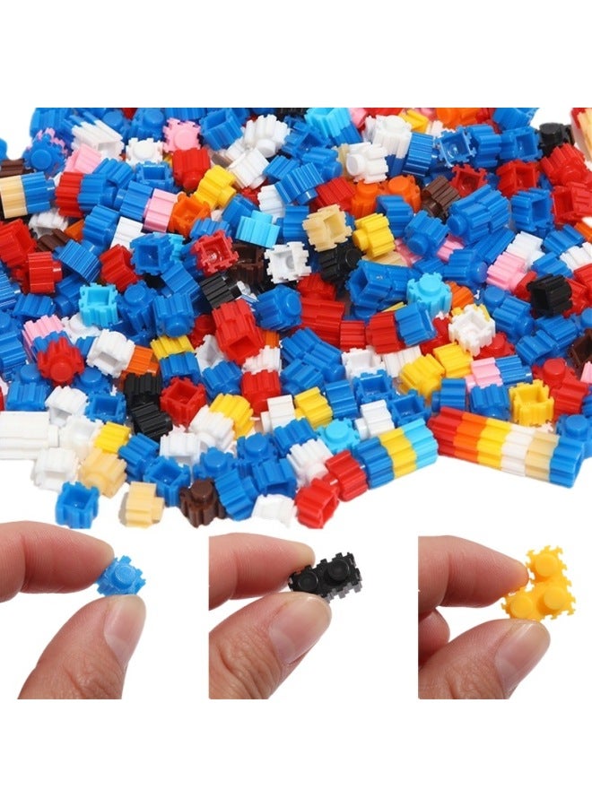 Children's Educational Three-dimensional Jigsaw Puzzle Cartoon Series Building Blocks Small Particles Assembled Girl Boy's Toy Educational Mosaic Gift - Image 4