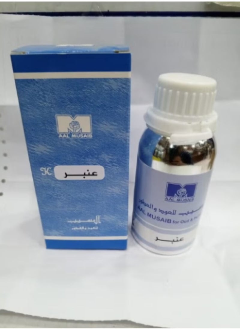 آل مسيب - عطر زيتي عنبر مركز 100مل - Image 1