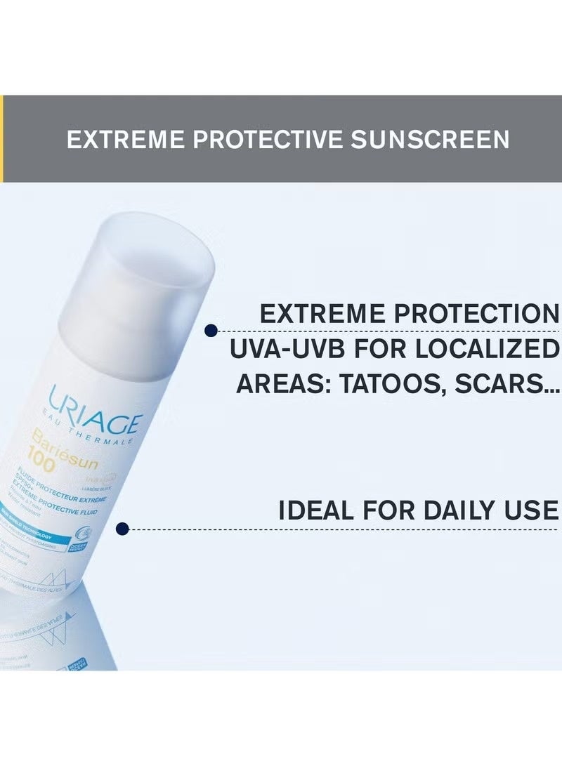Uriage Bariesun 100 Extreme Protective Fluid SPF50+ 50ml - Image 3