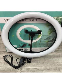 General 30cm Fill Light Live Bracket Beauty Fill Light Anchor Light 12 Inch Led Ring Light Selfie Light-Color:2.1 M Bracket  - Image 2