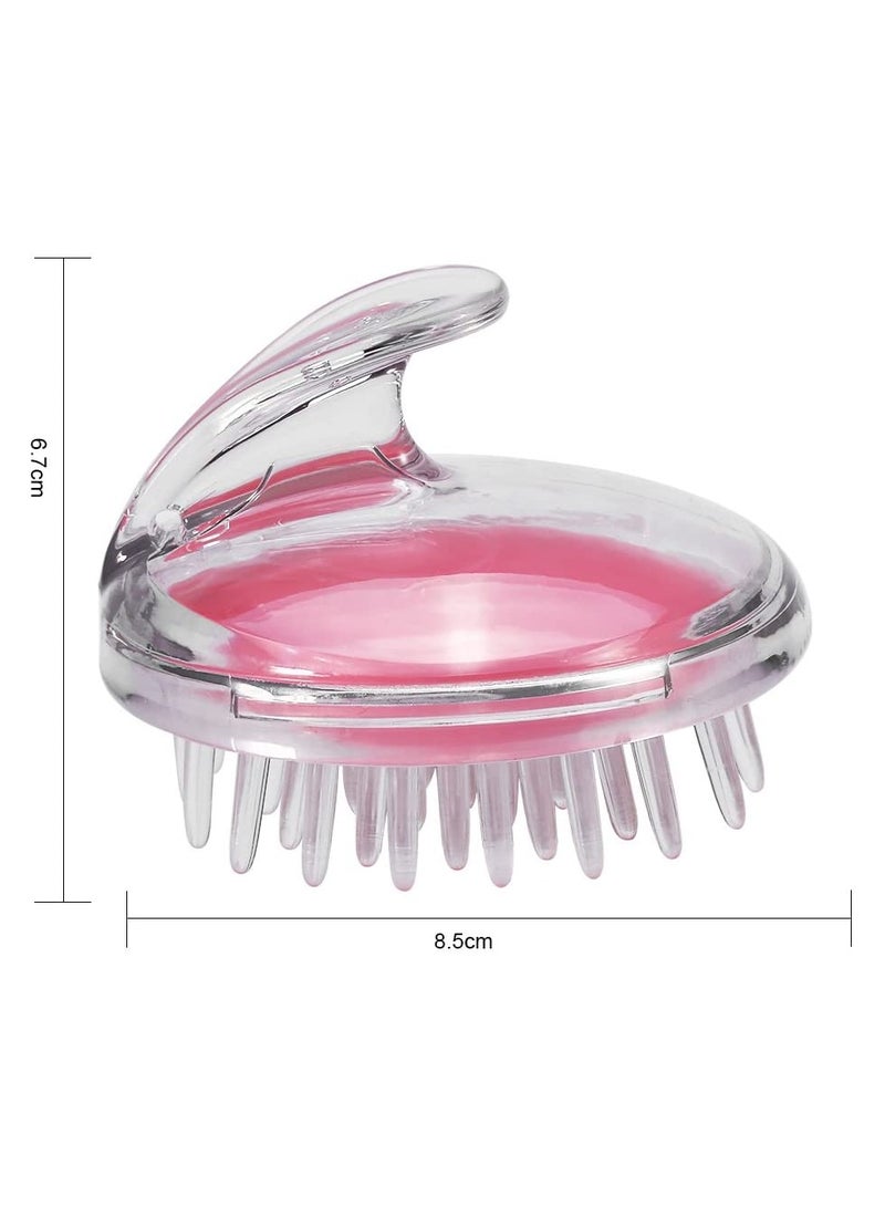 ORiTi مدلك فروة الرأس، فرشاة استحمام للعناية الصحية - وردي - Image 5