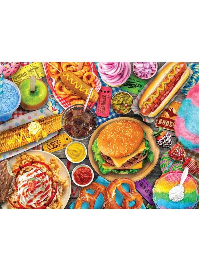 Buffalo Games - Lars Stewart - Fun Fair Food - 1000 Piece Jigsaw Puzzle For Adults -Challenging Puzzle Perfect for Game Nights - Finished Size is 26.75 x 19.75 - Image 2