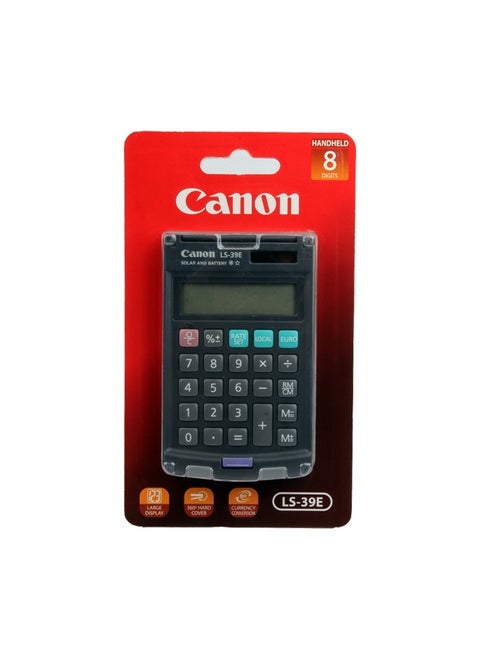 calculator 8-digit Canon model LS39E