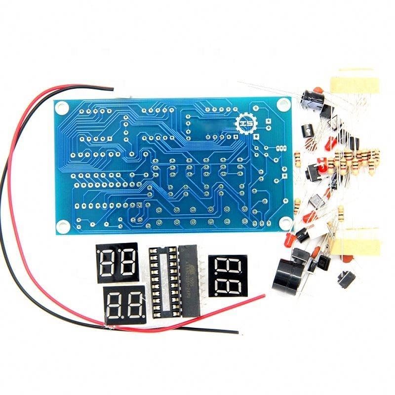 Pro3D 6Bits AT89C2051 LED Chip Electronic Alarm Clock DIY Kit - Image 4