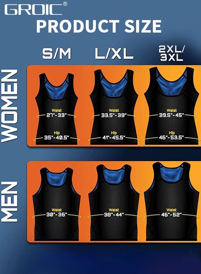 Sauna Vest Sweat Suit Shapewear Tank Top Workout Weight Loss Body Sweatsuit Exercise Fitness Gym,Sauna Suit Sweat Vest Waist Trainer