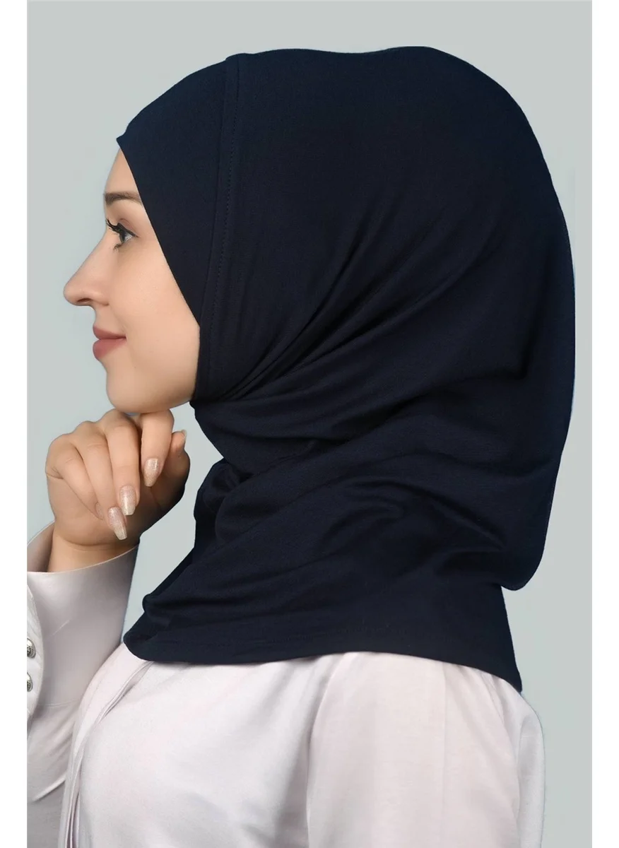 Altobeh Ready-made Hijab Practical Scarf Hijab Hijab - Prayer Cover - Navy Blue