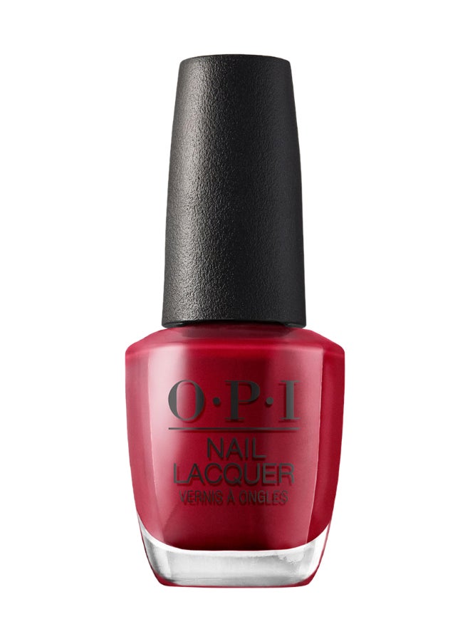 OPI طلاء أظافر كلاسيكي - أوبي ريد، أحمر، 15 مل 