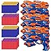POKONBOY 6 Pack Blaster Toys Guns for Boys Fit for Nerf Bullets Toy Guns with 120 PCS Refill Foam Darts for Boys Girls Birthday Gifts Party Favors Hand Gun Toys for 6 Year Old Kids - Image 4