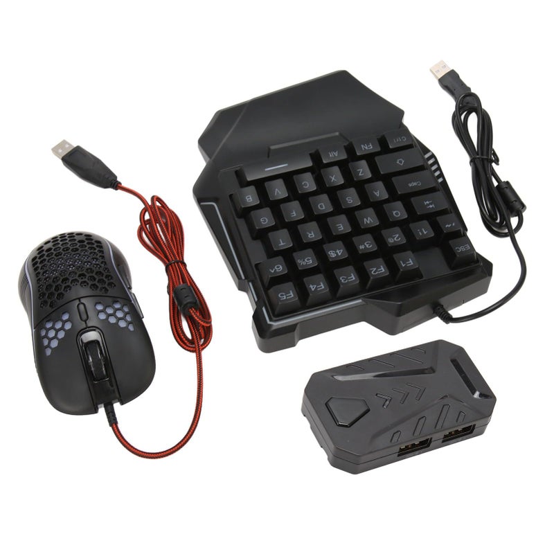 Wired Keyboard and Mouse Combo with RGB Lighting for Gaming - Image 4