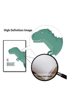 Y&D 6 Pack Jungle Nursery Wall Decor Art Pictures, Safari Dinosaur Prints Cartoon Animal Murals Poster for Baby Kids Bedroom Living Room Bathroom-30x21cm Unframed  - Image 3