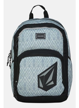 Volcom Men Brand Logo Backpack 28 L x 46 H x 11 W cm, Grey  - Image 1