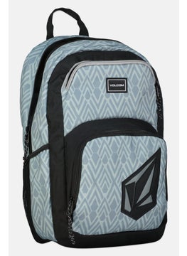 Volcom Men Brand Logo Backpack 28 L x 46 H x 11 W cm, Grey  - Image 3